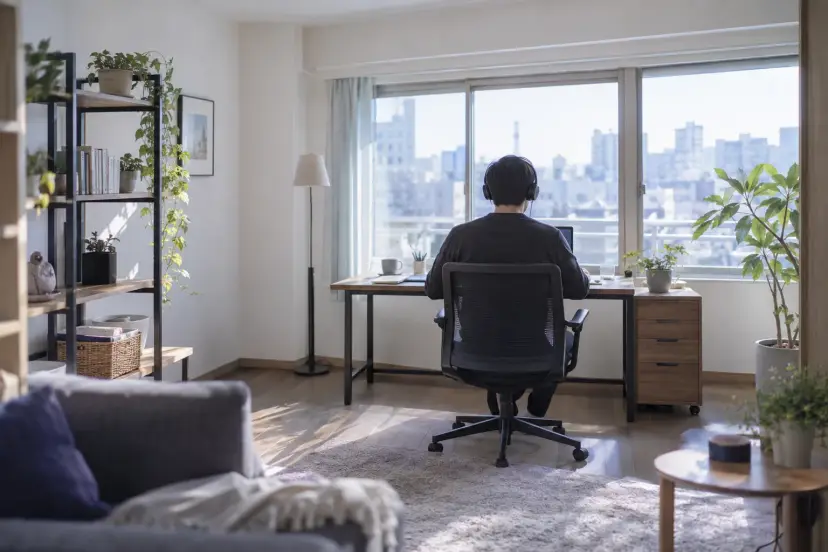 仕事の場面のイメージ（AI で作成）
